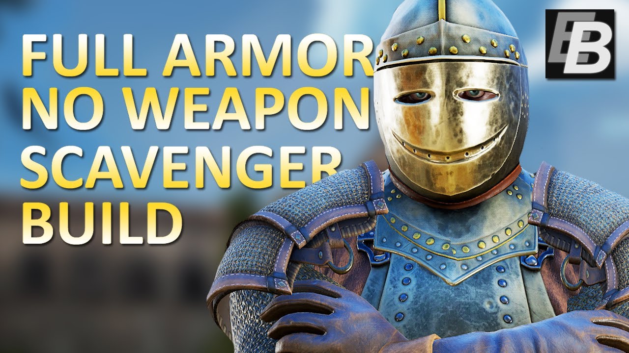Using YOUR Weapons Against You - Mordhau Gameplay Scavenger Build, Full Match