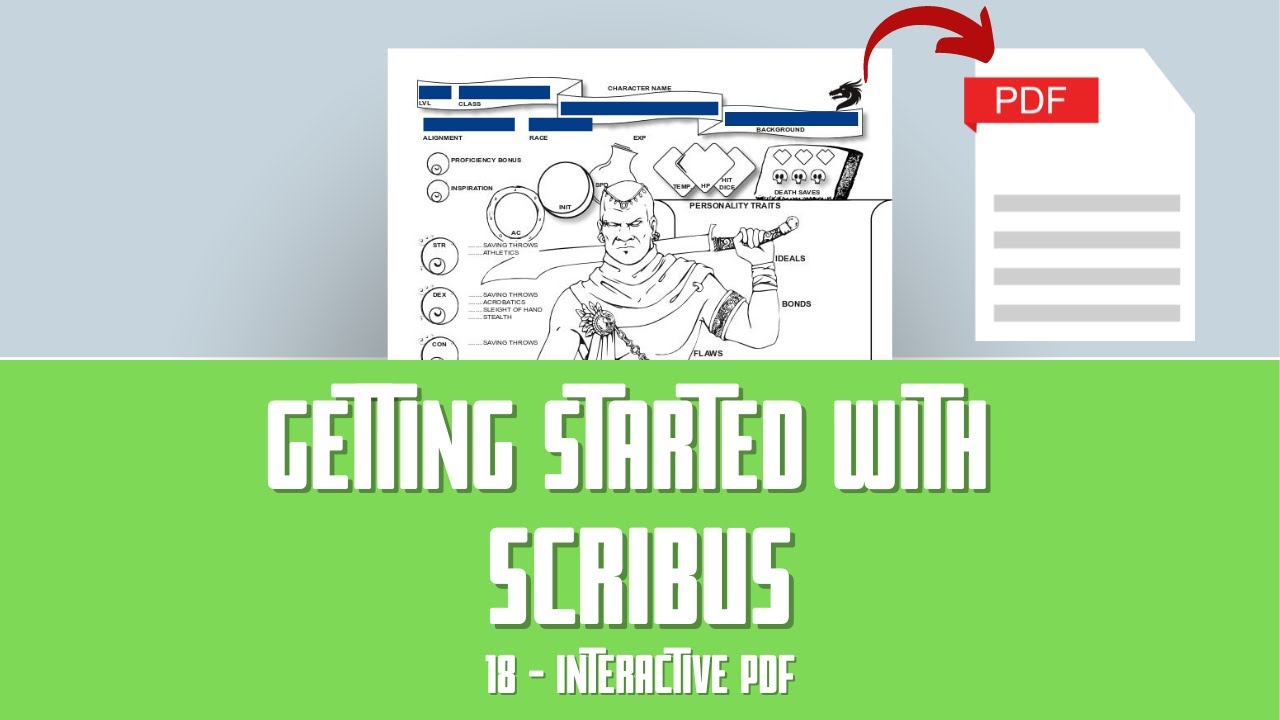 Getting Started with Scribus: 18 – Interactive PDF
