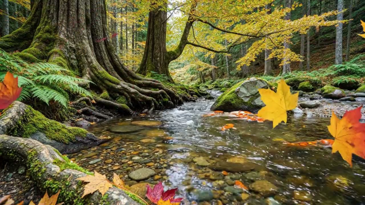 Stream Under Ancient Trees #studymusic  #healingmusic