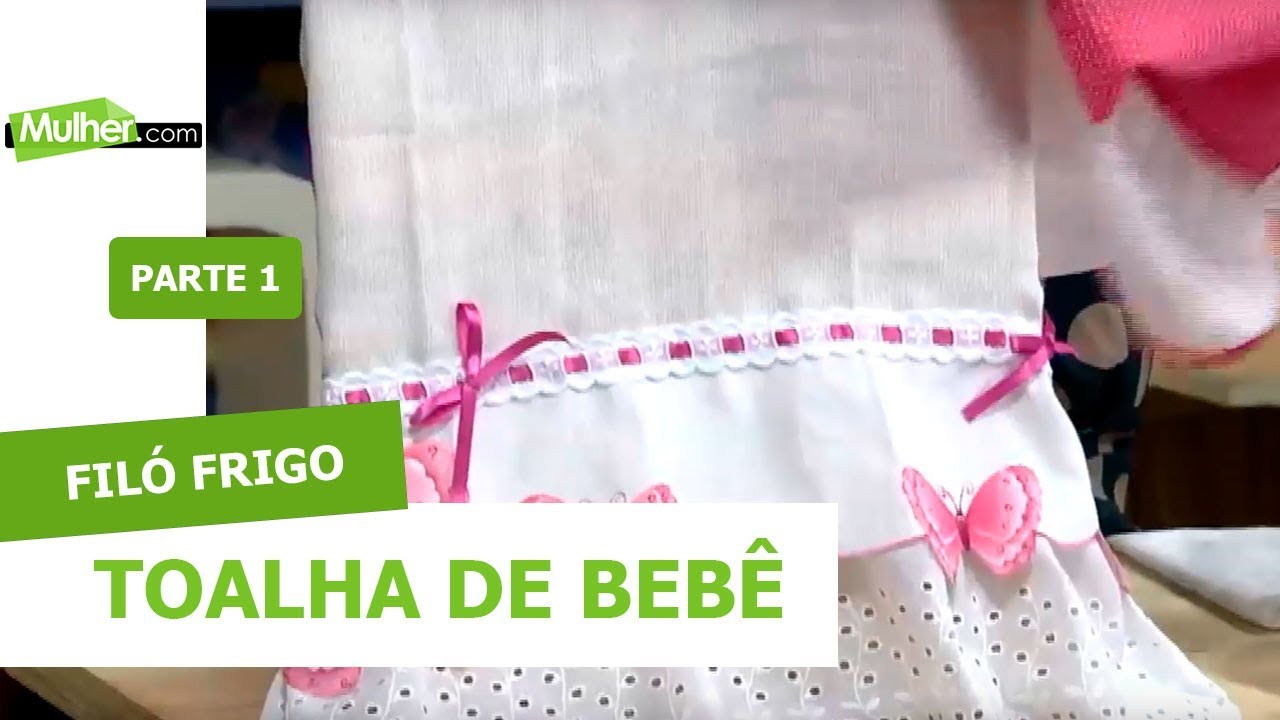 Pintura em Toalha de bebê - Filó Frigo - 18/10/2018 P1