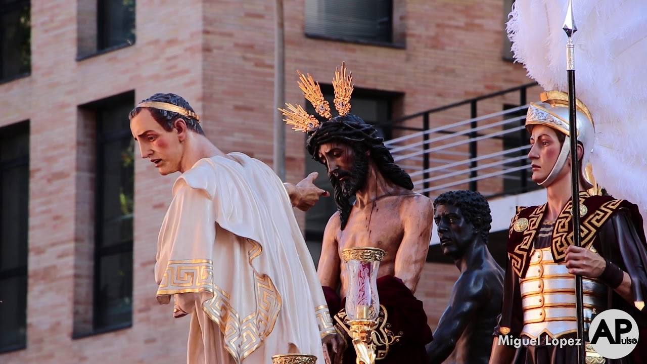 Saludo del misterio de San Benito al monumento de Sor Ángela | 2019