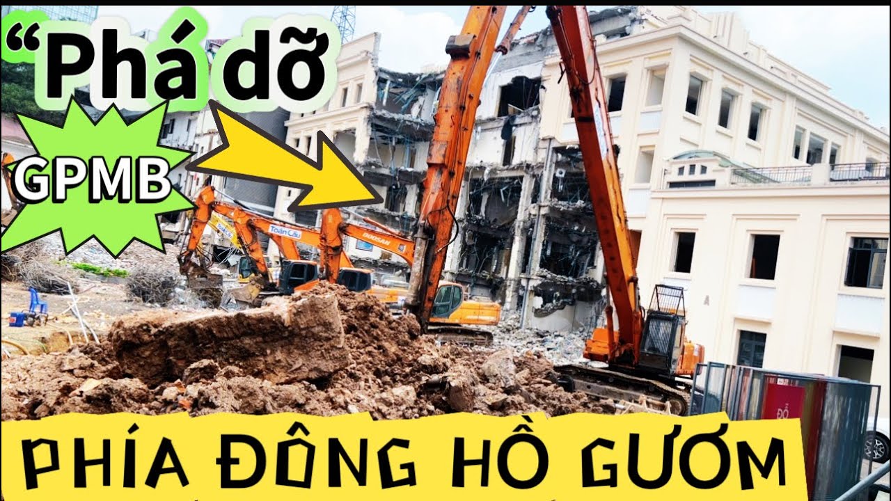 “Tận mắt thấy - GPMB XÂY CÔNG VIÊN QUẢNG TRƯỜNG : Phía đông Hồ Gươm 2026 