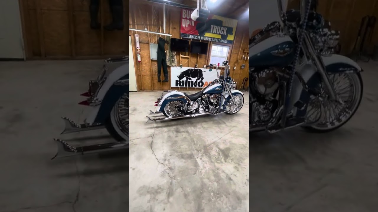 05 Softail Deluxe Shotgun Air Suspension
