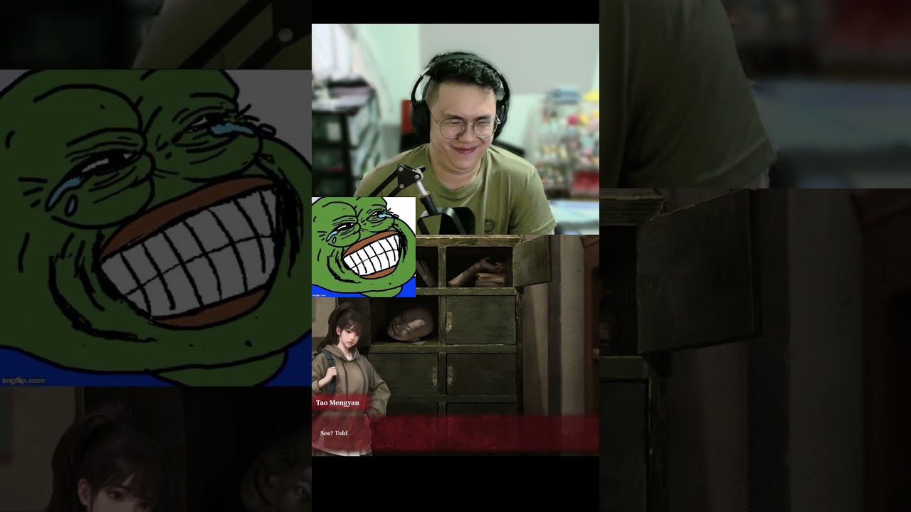 When you are numb to jumpscare.. 