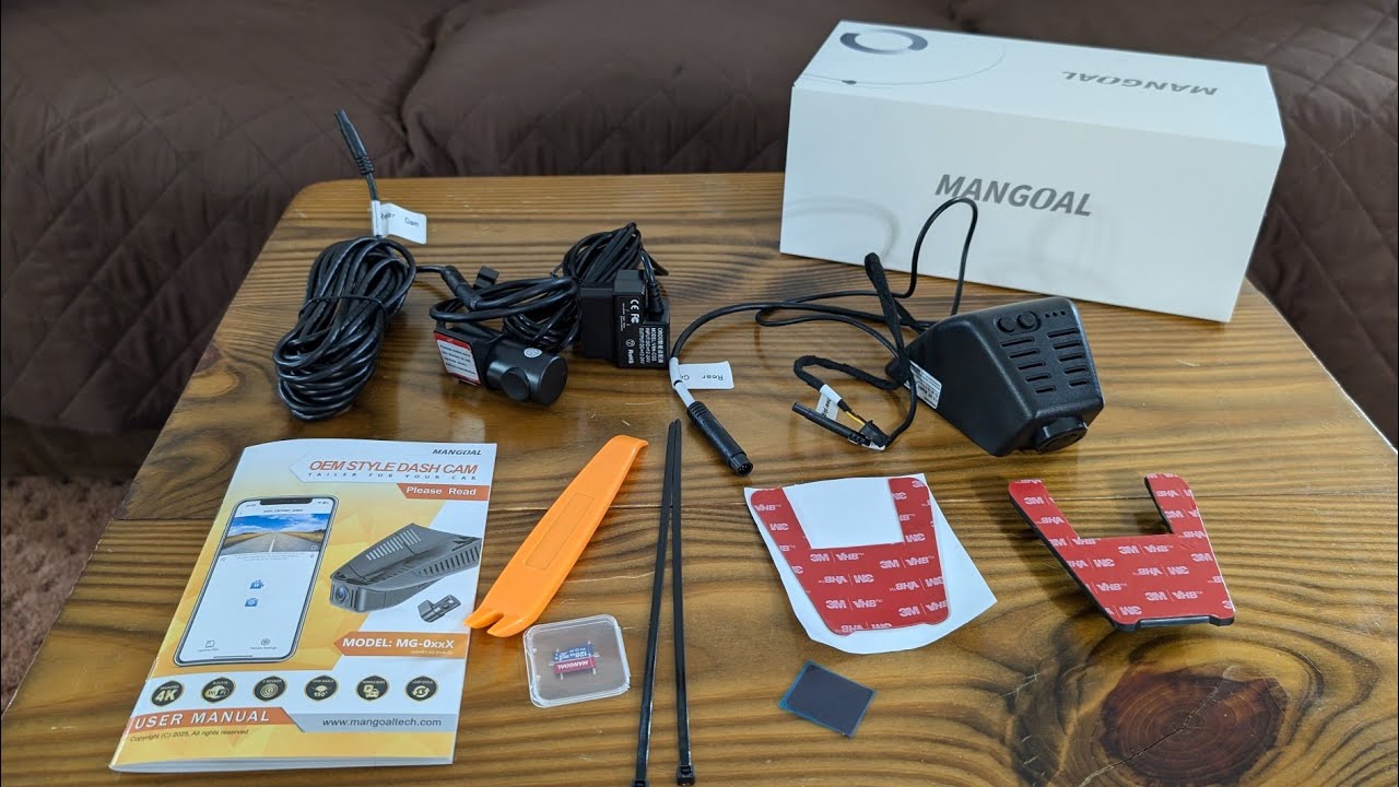Mangoal Front 4K & Rear 1080P Dash Cam Review