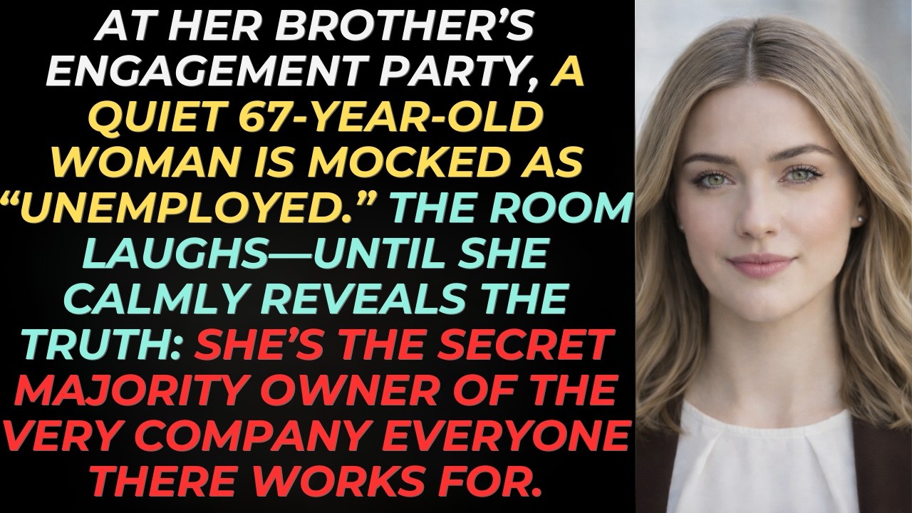 They Mocked Me at My Brother’s Engagement — Then I Revealed I Own the Company They Work At…