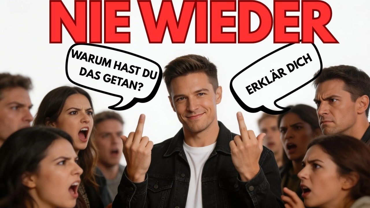 Rechtfertigung ist Machtverlust – die Psychologie dahinter und warum andere es ausnutzen