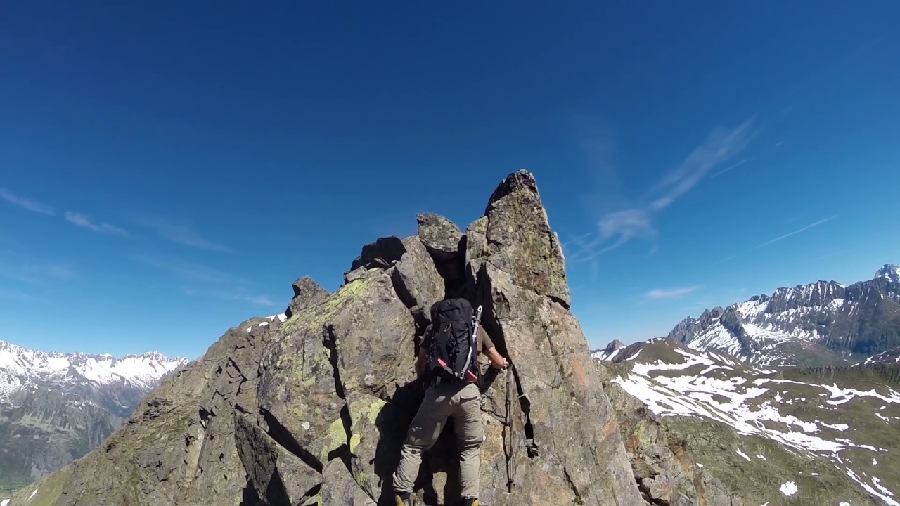 Gratwanderung Piz Pazzolastock   Piz Badus