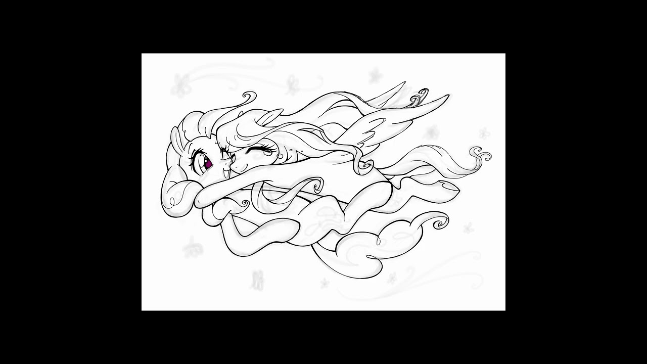 pinkieshy speedpaint - excited for spring!