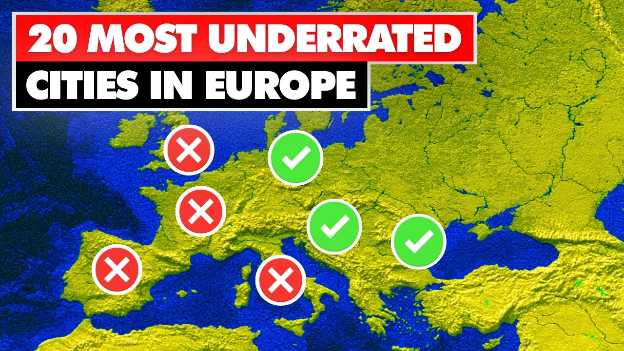 20 MOST UNDERRATED Cities In Europe To Escape The Crowds!