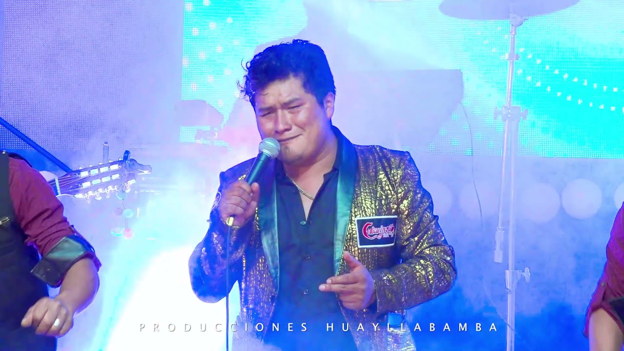 Edwincito Del Sur - NUESTRO AMOR SE TERMINO - En Concierto - REQUINTO PERUANO