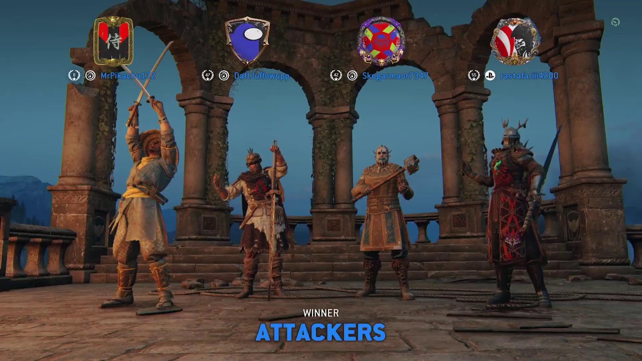 For honor glory time