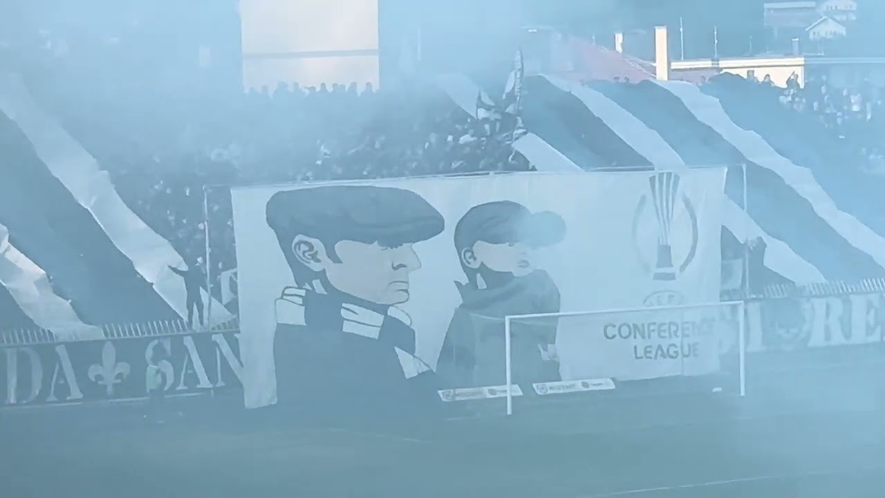 Torcida Sandzak & Ekstremi koreografija -  NOVI PAZAR - Crvena Zvezda navijanje 17.05.2025