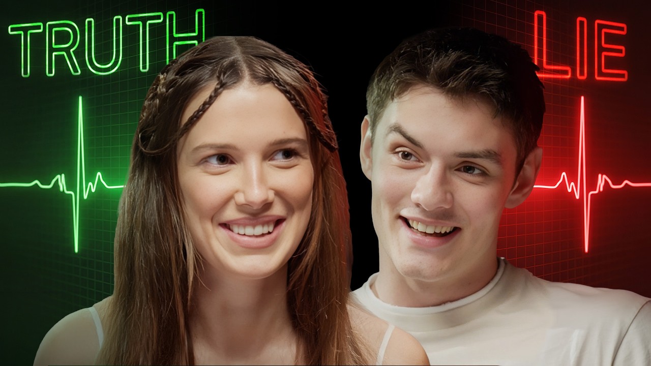 Millie Bobby Brown & Louis Partridge Take Lie Detector Tests | Vanity Fair