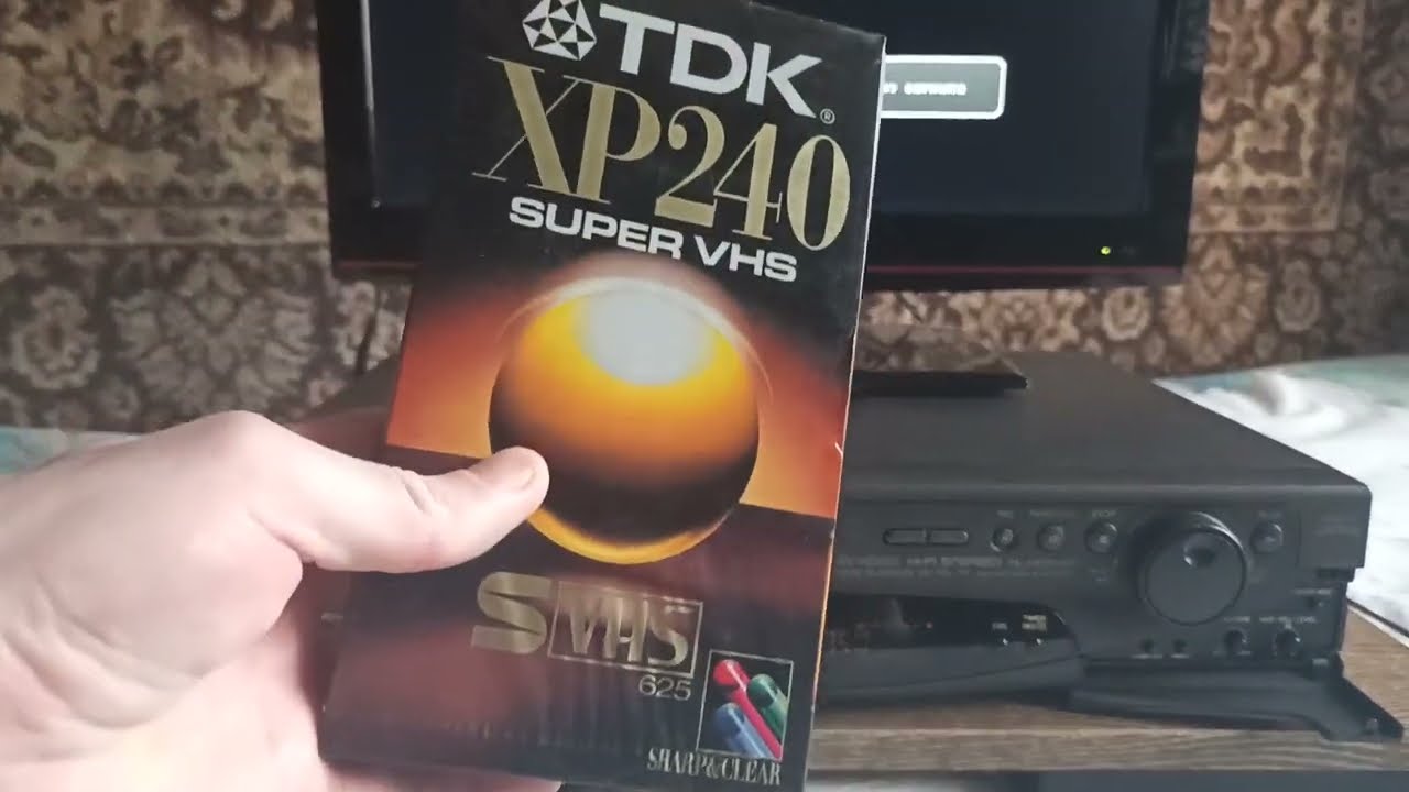 Видеомагнитофон Panasonic NV-HD650ЕЕ Hi-Fi S-VHS Проверка чтения формата S-VHS после профилактики!