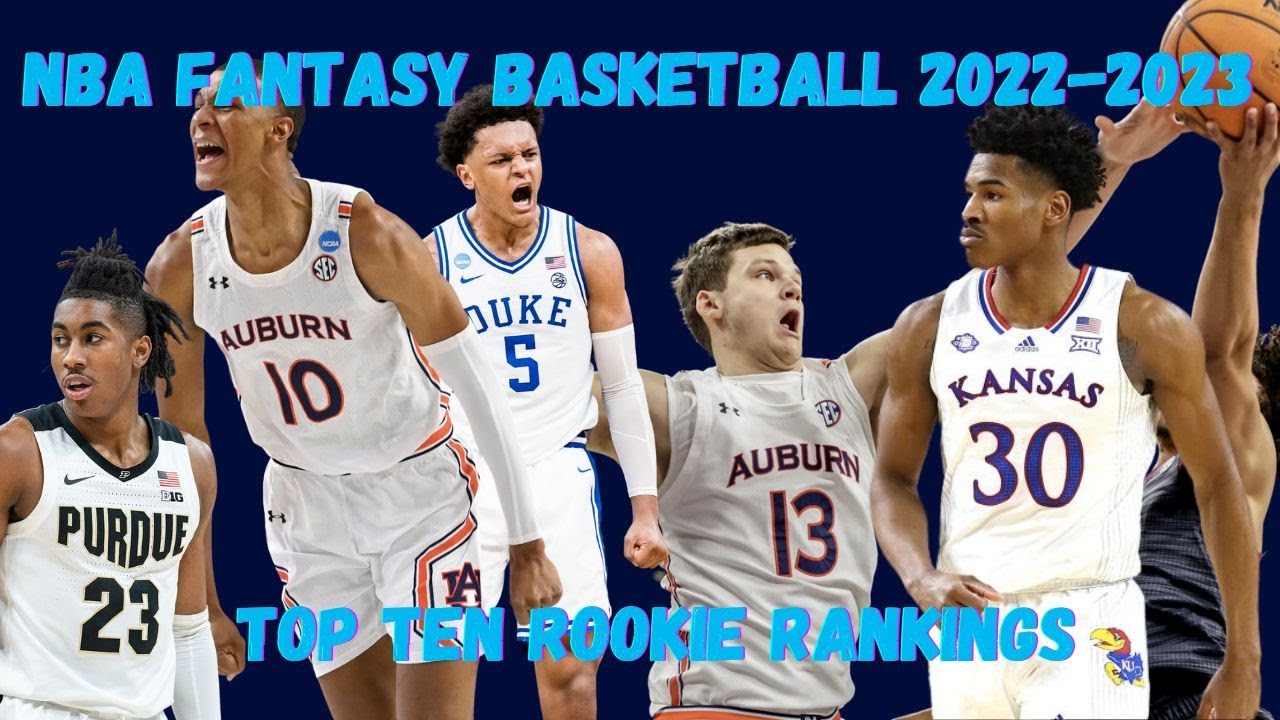 NBA Fantasy Basketball: 2022-2023 NBA Fantasy Rookie Rankings! #NBA #Fantasy