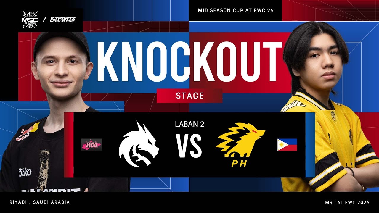 Team Spirit vs ONIC Ph | ARAW 7 | MSC sa EWC 25  | Knockout Stage