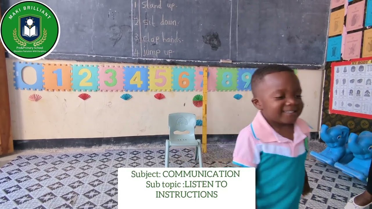 The pupils have learned to follow instructions through practice#makibrilliantschool #school 