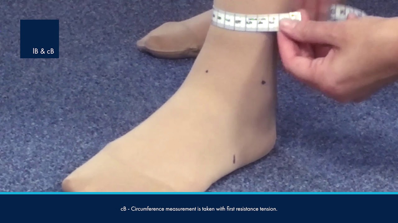 HOW TO... measure all areas for SIGVARIS GROUP flat knit medical compression*