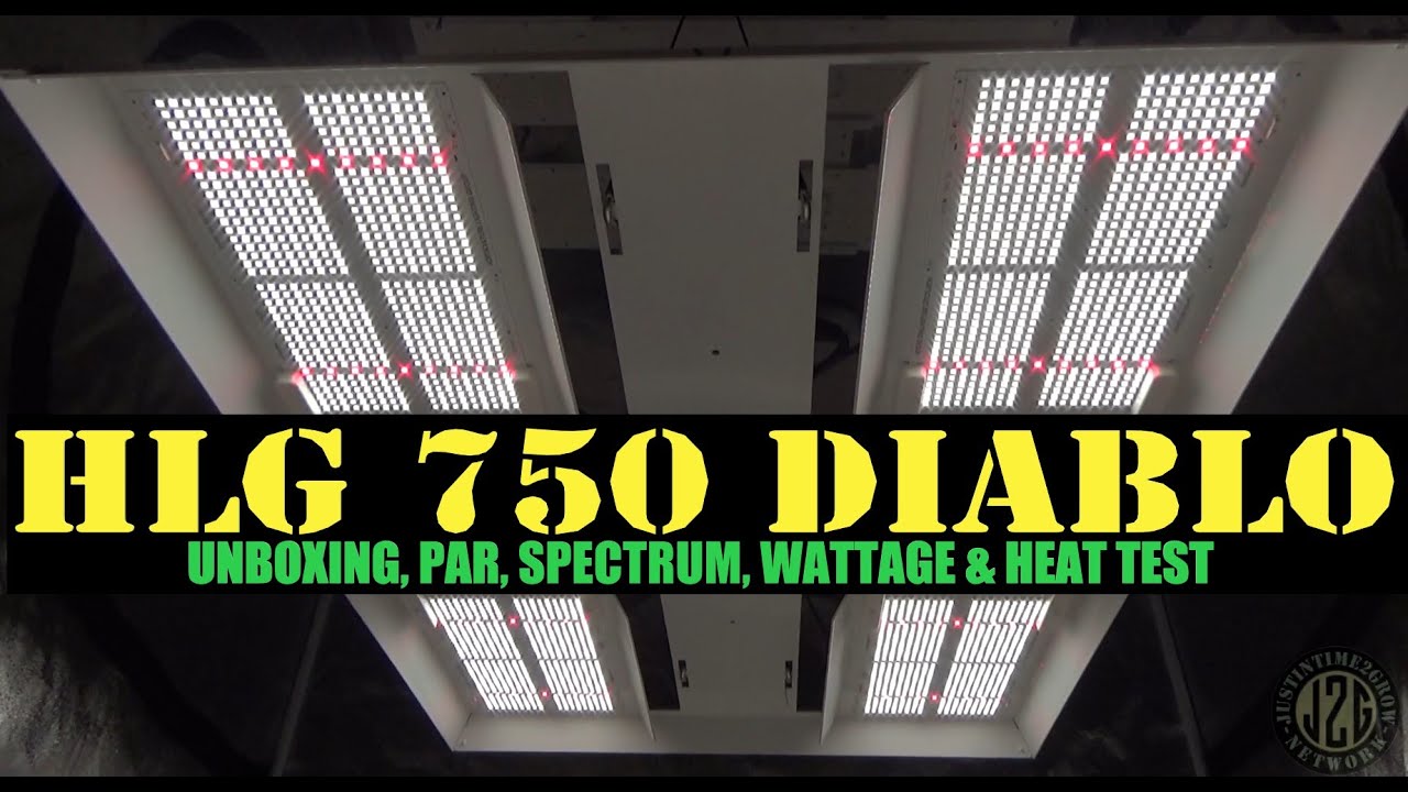 These 4 Boards Pack A SERIOUS Punch!! HLG 750 Diablo Unboxing, PAR, Spectrum, Wattage & Heat Test