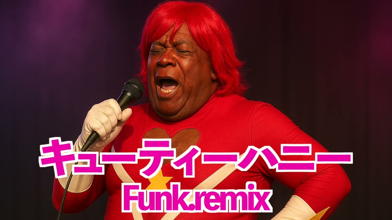 80s黒人ファンク歌手の歌う「キューティーハニー」変わるわよ