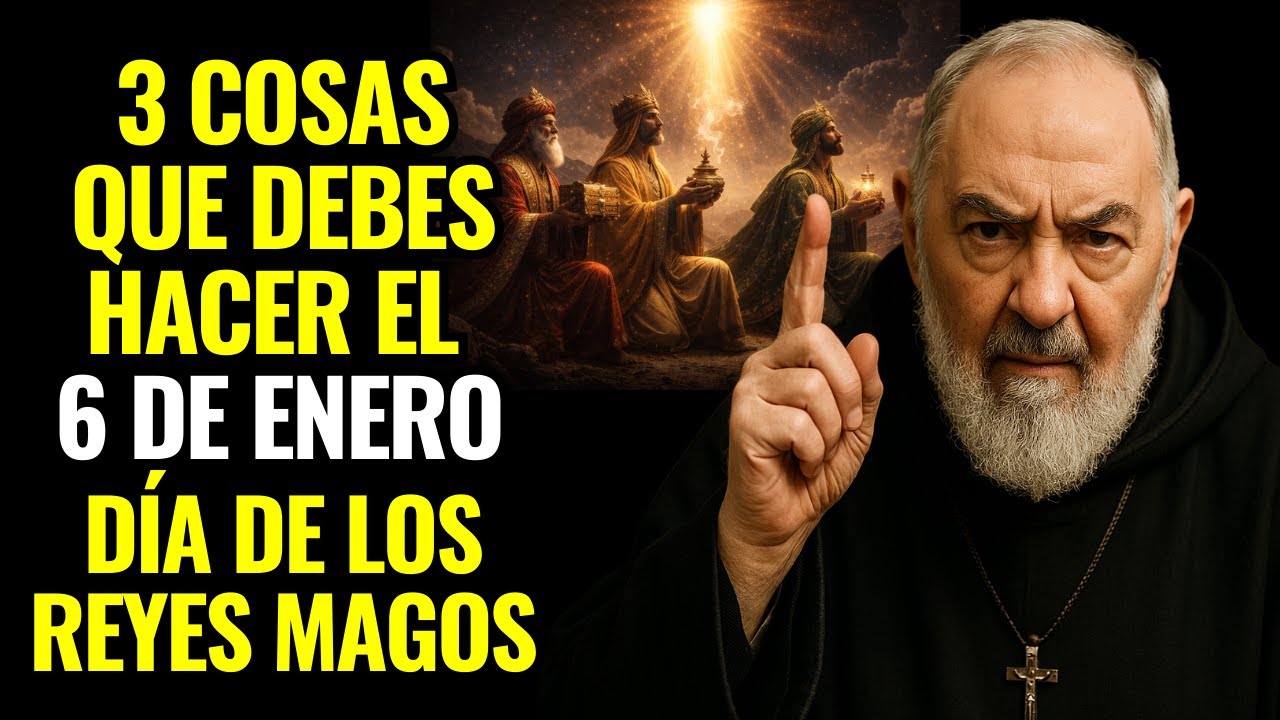 EPIFAN&Iacute;A: LAS 3 GRACIAS QUE LOS REYES MAGOS DERRAMAN EL 6 DE ENERO &mdash; PADRE P&Iacute;O REVELA