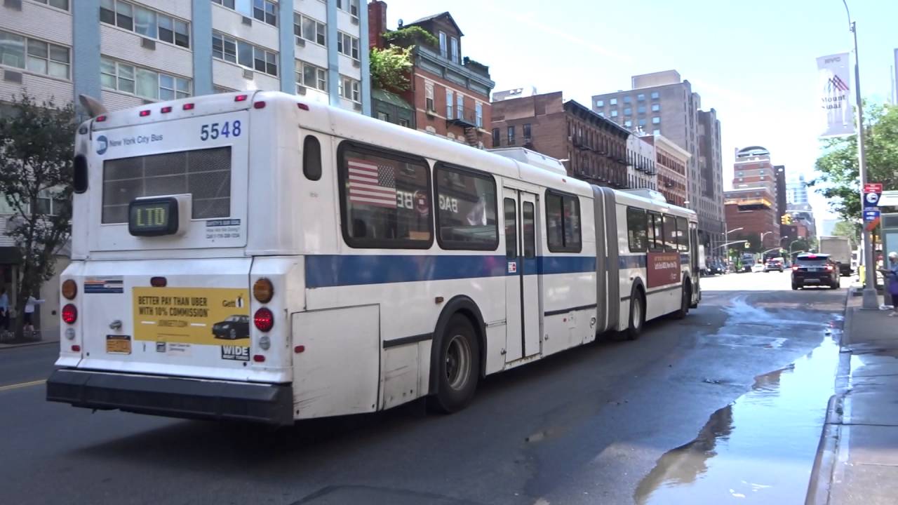 MaBSTOA: New Flyer D60HF # 5548 On A East Village-bound M101 Limited