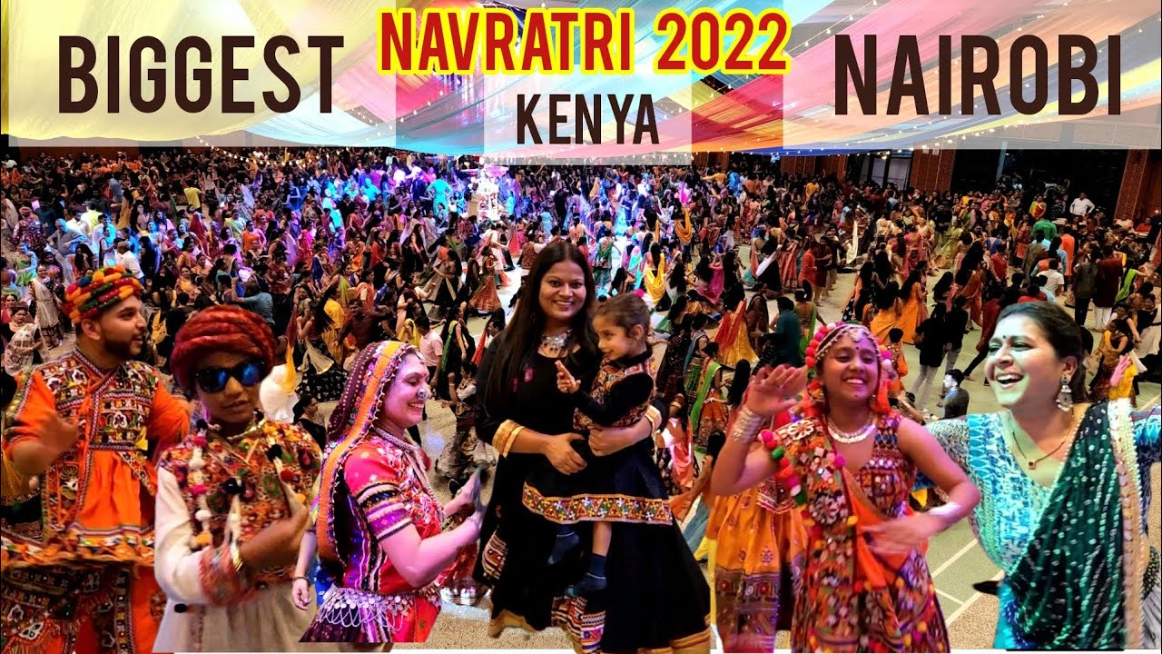 *Day 5* Went to the biggest Navratri in Kenya😍| Life lessons for you all🙏    #navratri #vlog #africa