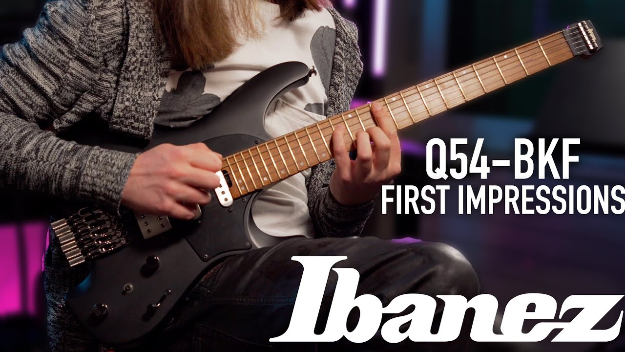 Первые впечатления от Ibanez Q54-BKF