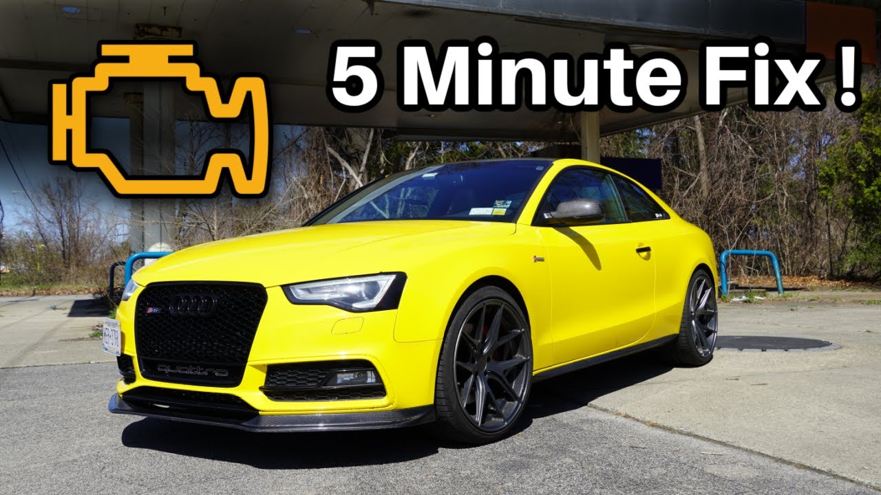 Стандартное решение для Audi Check Engine Light (EVAP)