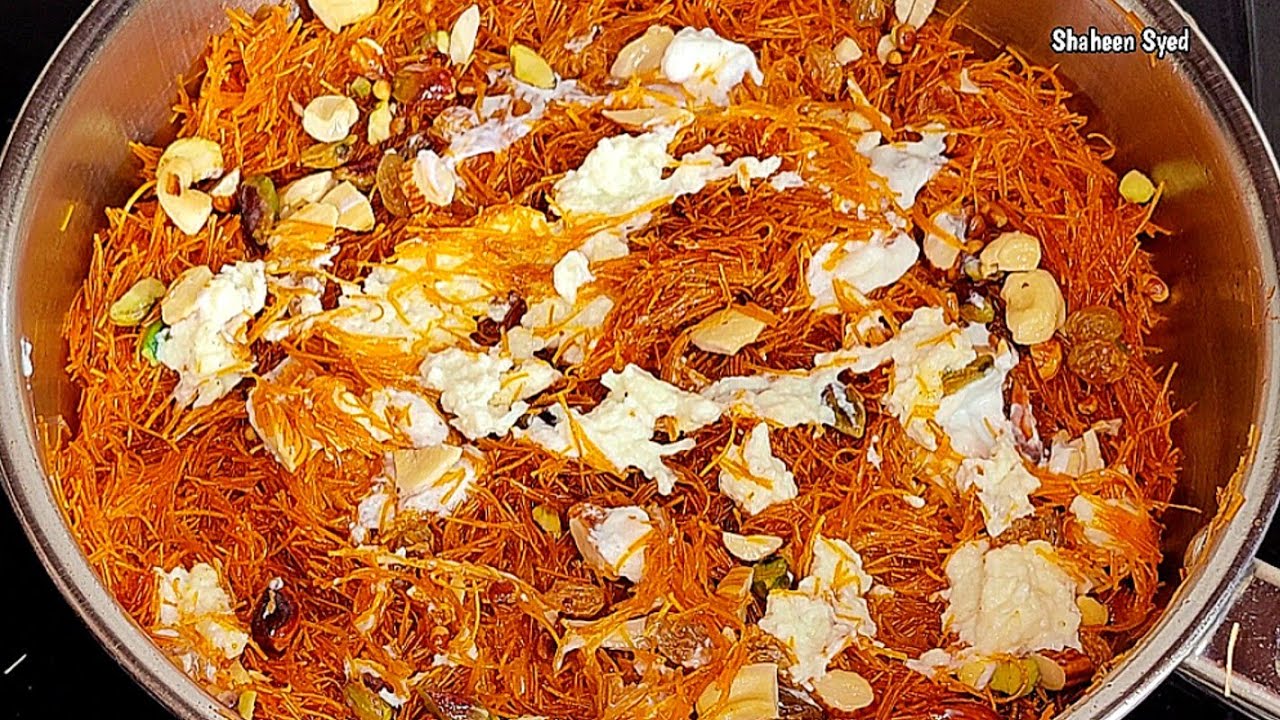 Sweet Vermicelli | qiwami sewai | famous eid dessert | sevai zarda
