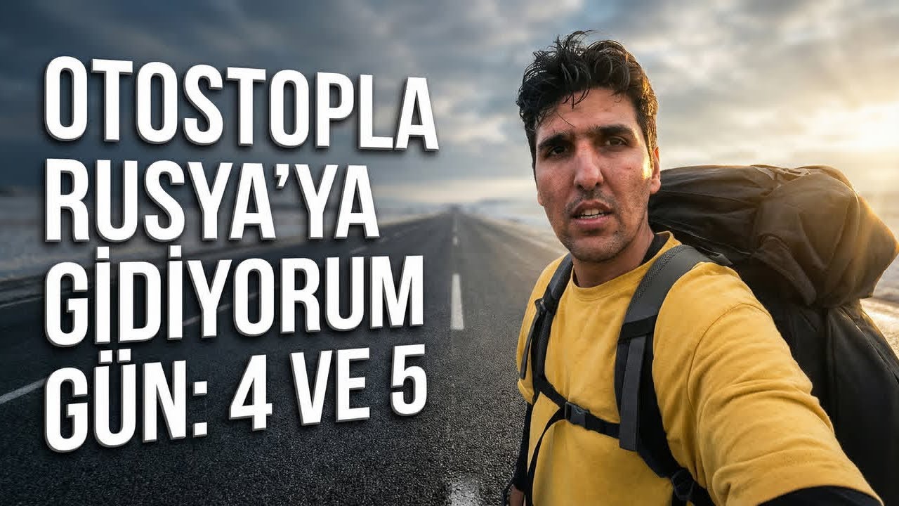 Türkiye’den Otostopla Rusya’ya Gidiyorum! - Gün: 4 Ve 5 ( Eskişehir 👉 Polatlı )