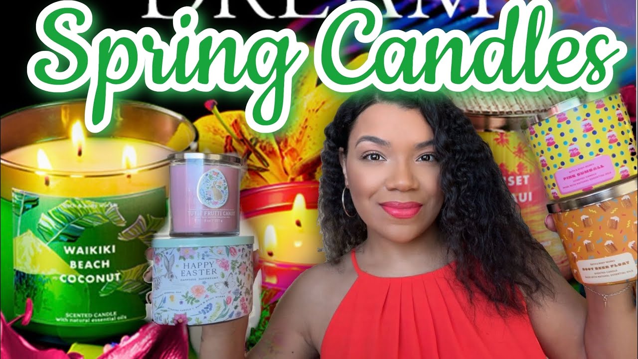 Bath & Body Works Spring Candle Haul