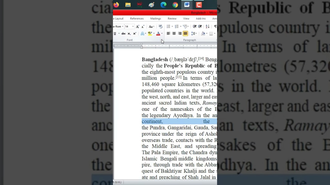Удалить лишние интервалы в MS Word с помощью настроек кернинга #shorts