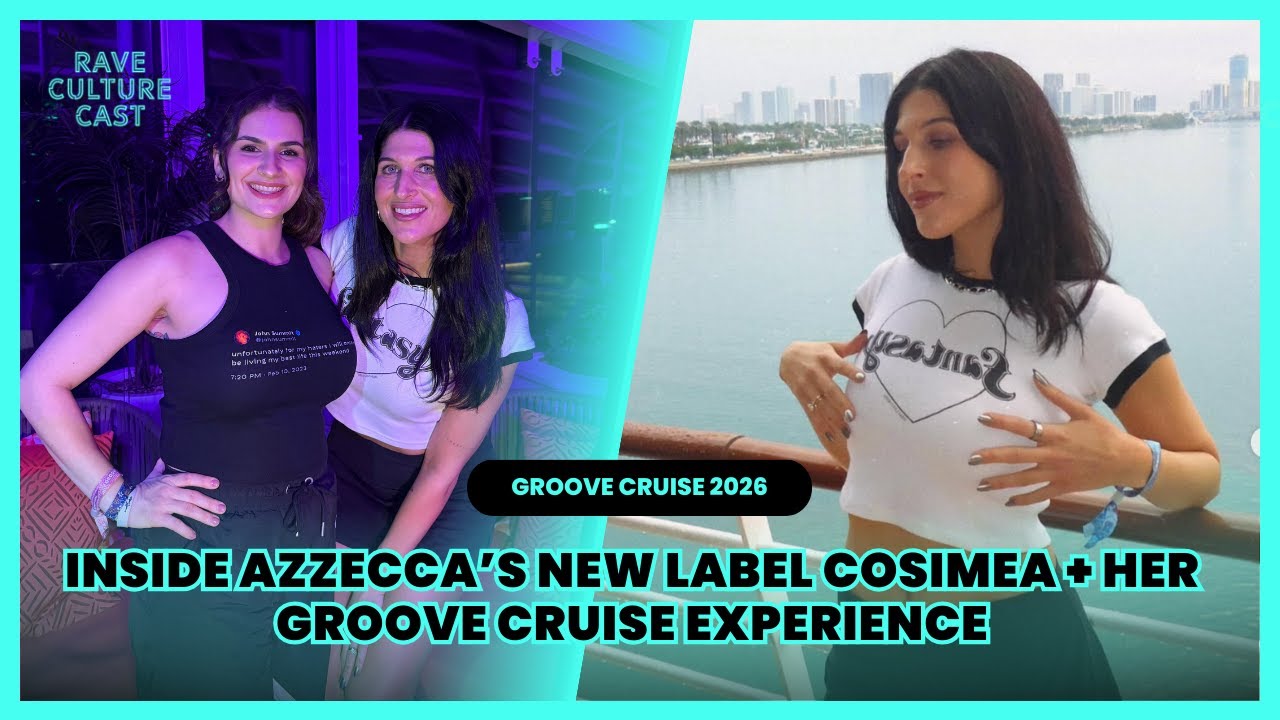 Azzecca о Groove Cruise, COSIMEA и своей следующей эре | Rave Culture Cast