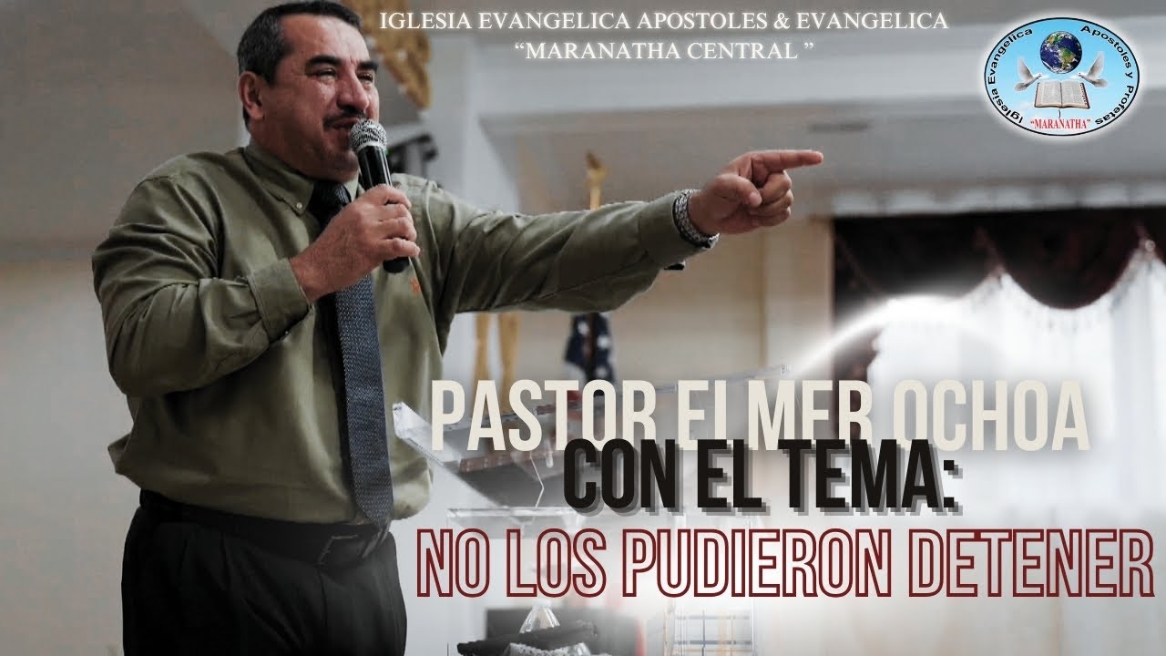 NO LOS PUDIERON DETENER  || IGLESIA EVANGELICA  APOSTOLES Y PROFETAS 
