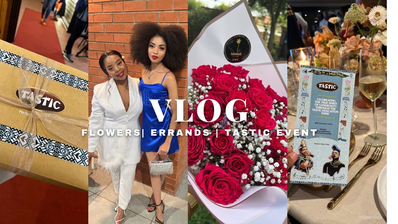 Arranging Flowers, Running Errands, Tastic Event Vlog/ Andile's World/ Roadto1ksubbies