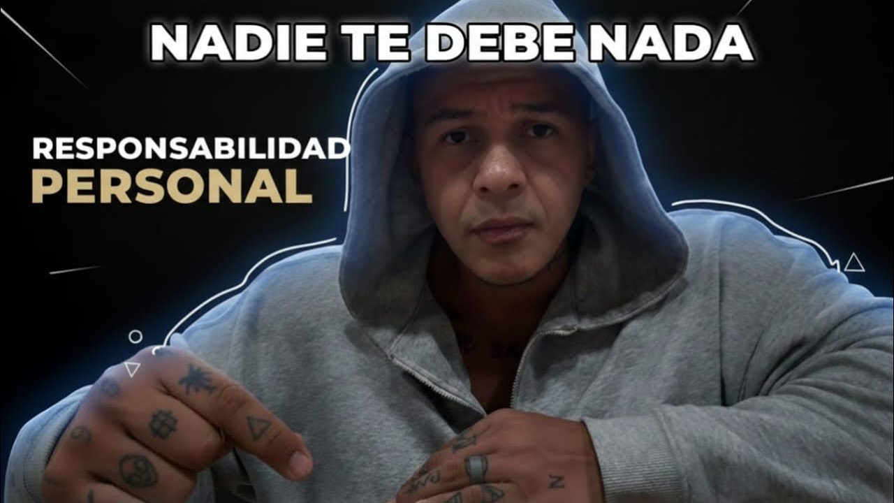 Nadie te debe nada , nadie te debe aplausos. 