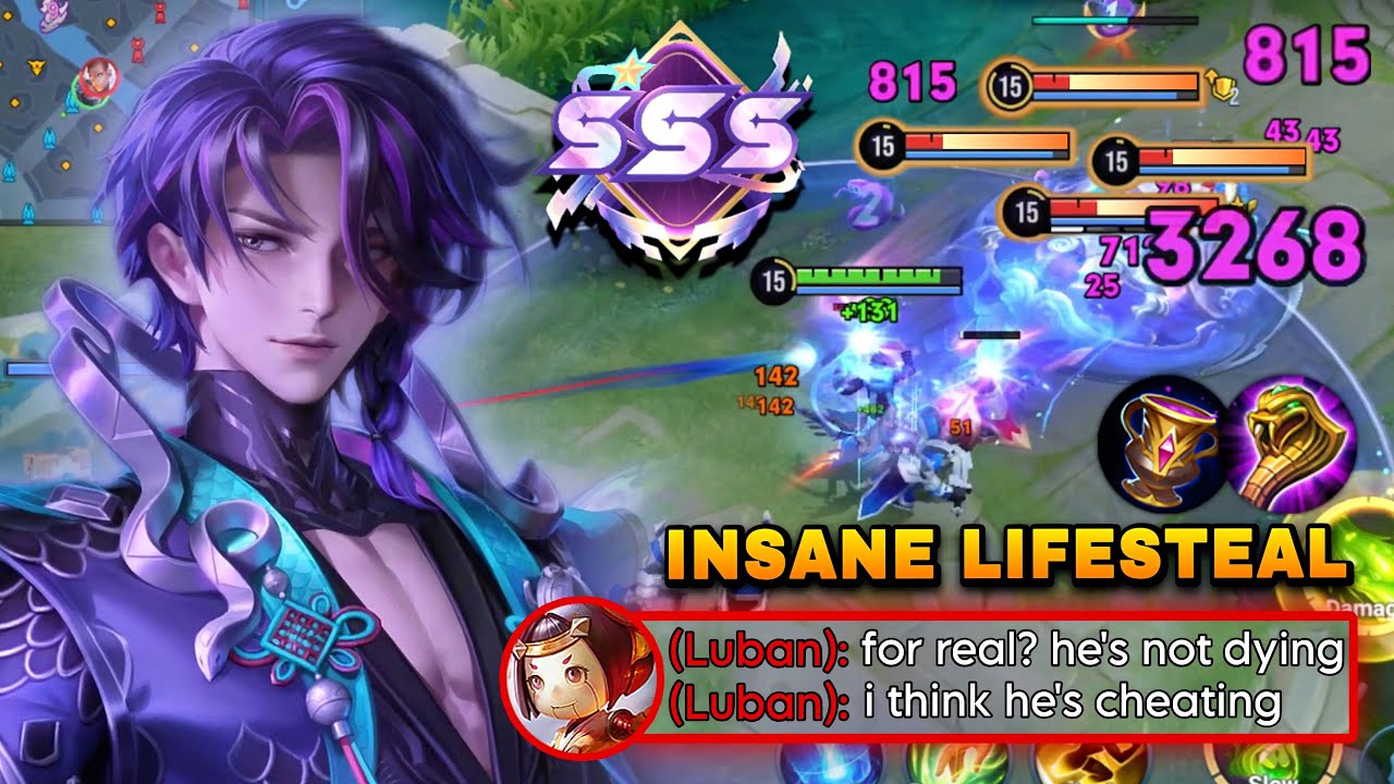TOP 1 DR BIAN INSANE SUSTAIN LIFESTEAL CANNOT BE KILLED IN FARM LANE! | DR BIAN BUILD & ARCANA