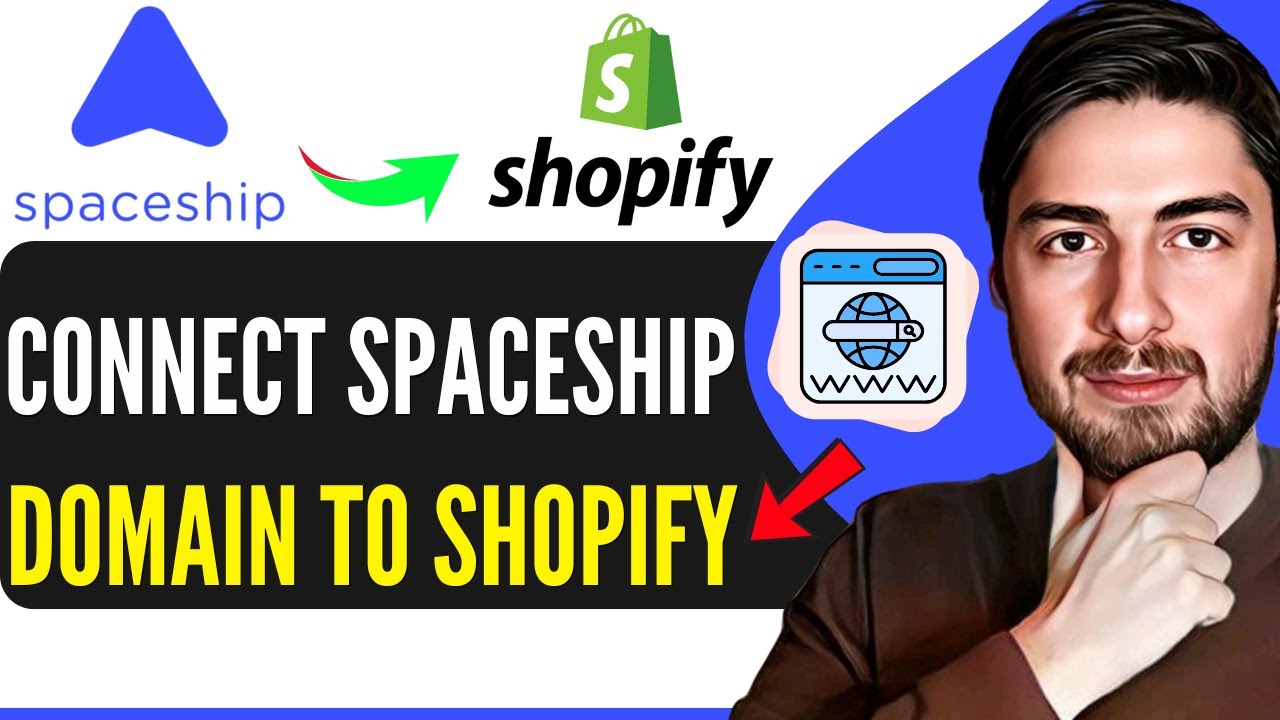 Как подключить домен Spaceship к Shopify (полное руководство)