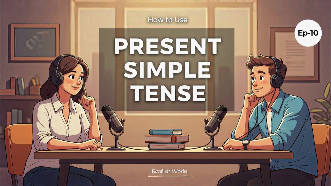 Present Simple Tense | Easy Daily English Speaking Podcast 