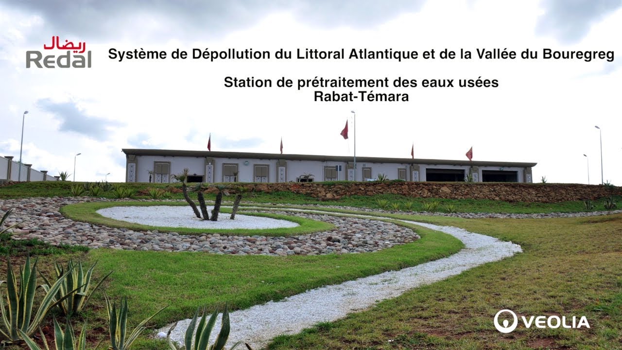 Station de prétraitement des eaux usées Rabat-Témara