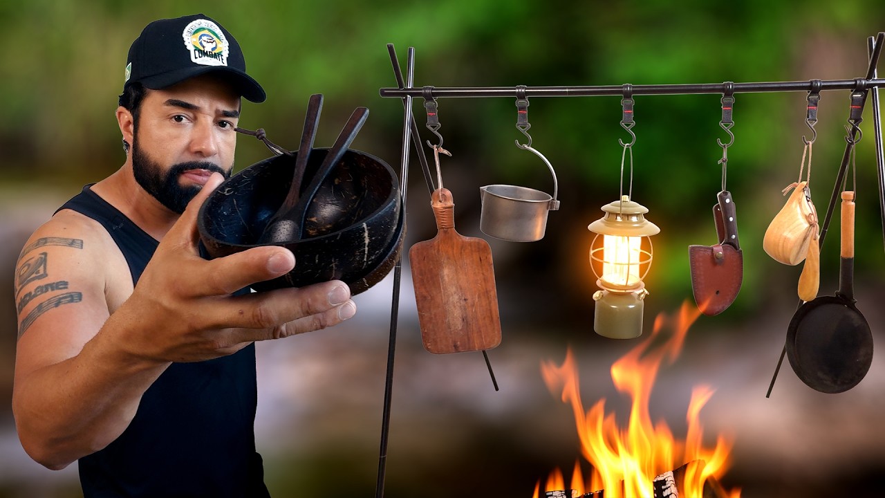 Dia a Dia de um Pescador, itens de Fogo e Camping
