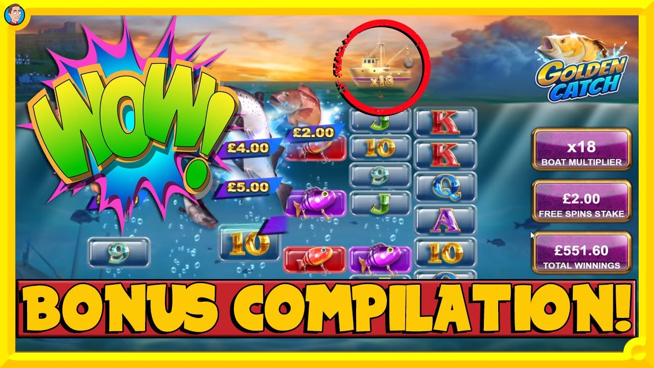 Golden Catch, Big Egyptian Fortune, Book Del Sol & More!!