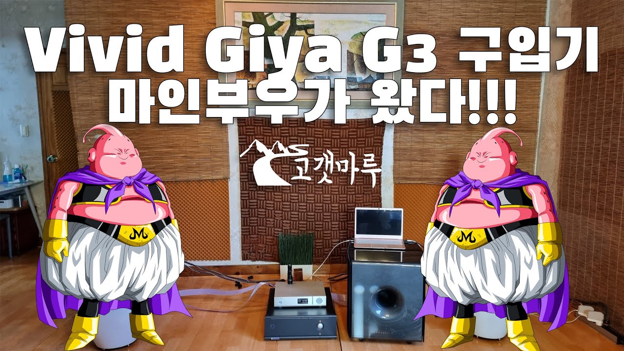 마인부우가 왔다!!! 스피커 구입기 비비드 Vivid Giya G3 [오디오] 이민재