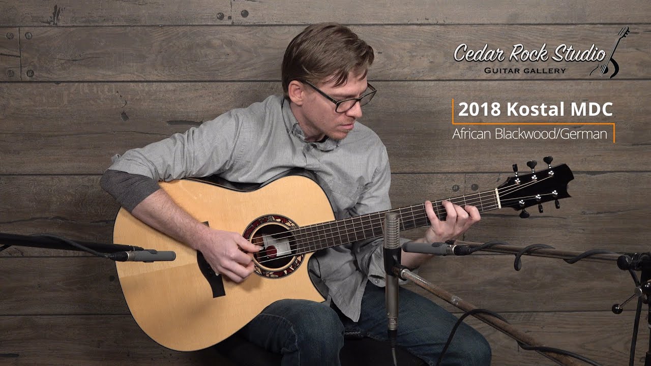 2018 Kostal MDC (African Blackwood/German Spruce) played by Matt Thomas