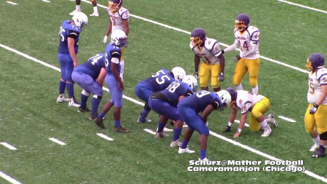 * * [1] Schurz Bulldogs@Mather Varsity Football1 Lane Stadium Cameramanjon/CPS/Chicago
