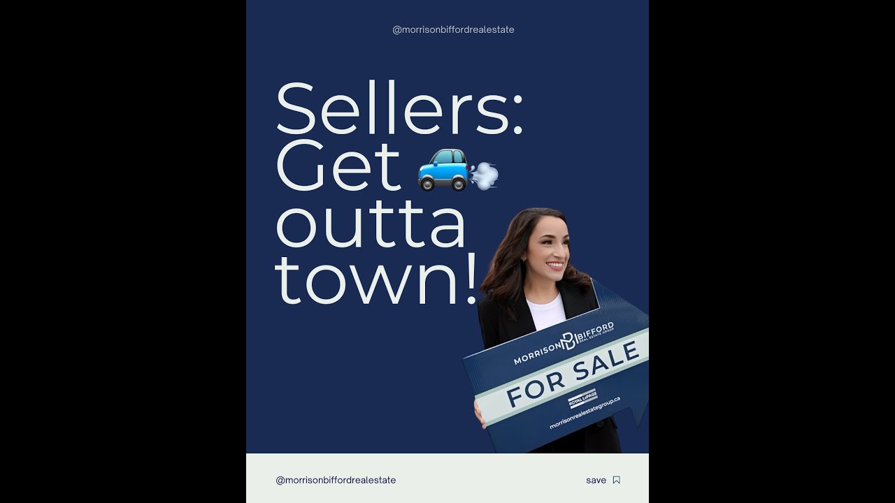 Sellers: Get outta town! (no really)