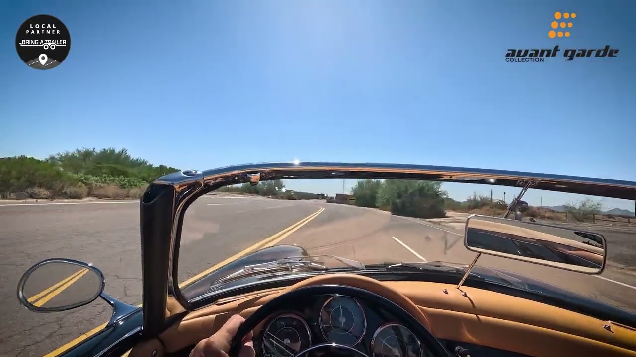1960 Porsche 356B Super 90 Roadster POV Test Drive
