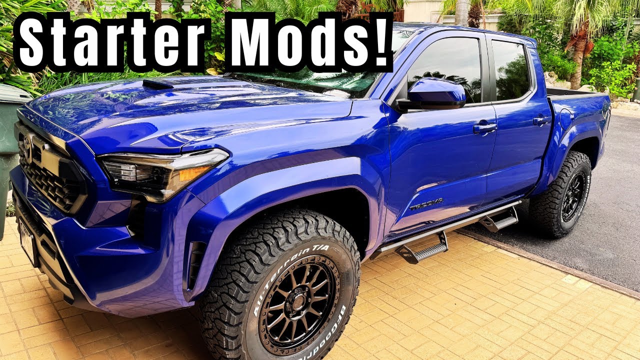 Three Starter Mods for the New Toyota Tacoma